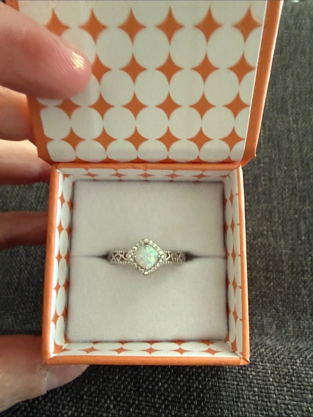 Ryze Party .925 sterling silver size 8 ring